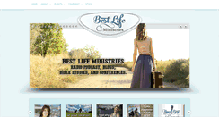Desktop Screenshot of bestlifeministries.com